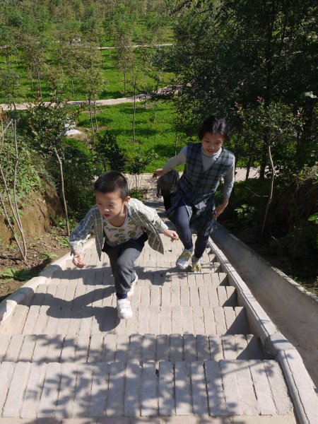 准备再往东看看
在湿地公园停留了一会儿，打算往东看看有什么风景。
